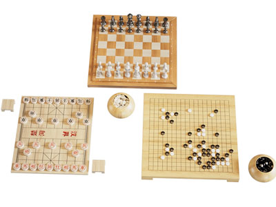 现代中国象棋 国际象棋 围棋