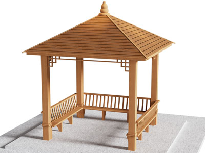 新中式亭子