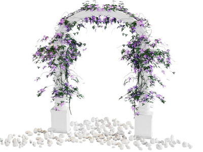 简欧花园门头