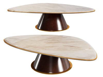 现代异形餐桌