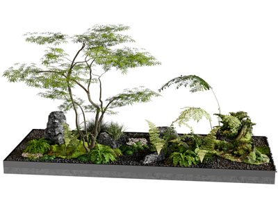 现代景观小品 景观树 户外 现代庭院小品