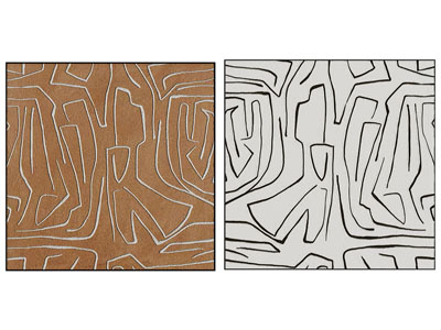 现代肌理画 装饰画