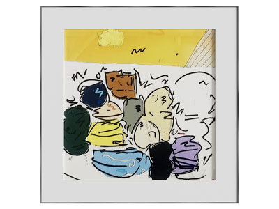 现代卡通挂画 装饰画