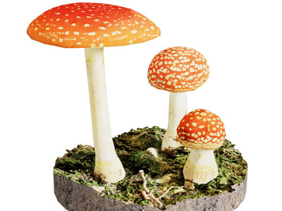 现代蘑菇美陈