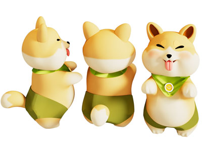 角色狗柯基 田园犬