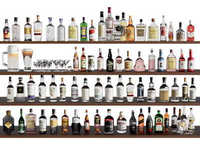 洋酒 酒瓶酒杯 酒具 啤酒杯