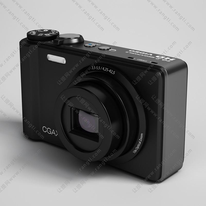 黑色数码相机
