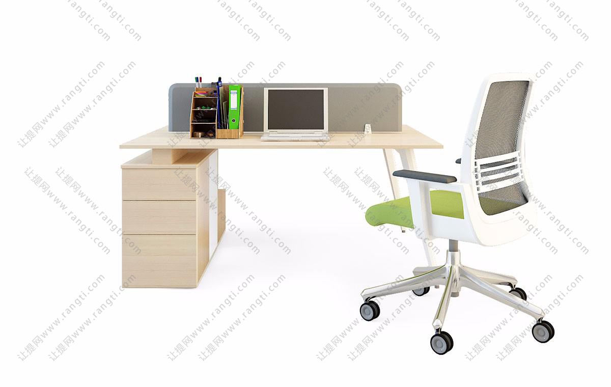 现代转椅、办公椅、书桌组合