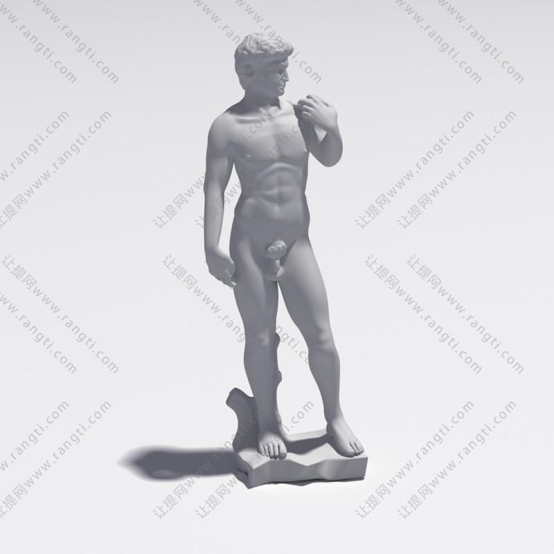 站立的男人雕像