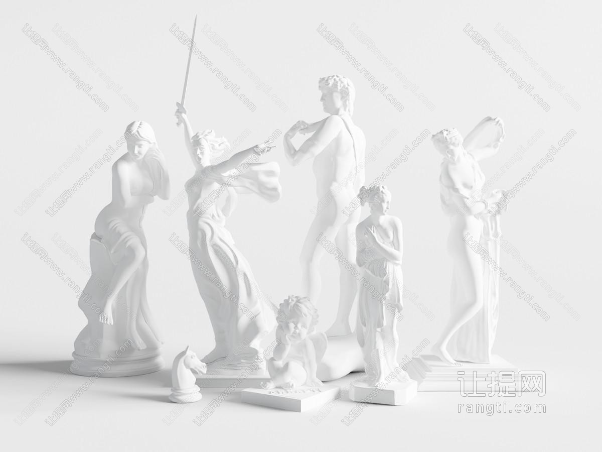 欧式希腊神话人物雕塑雕刻
