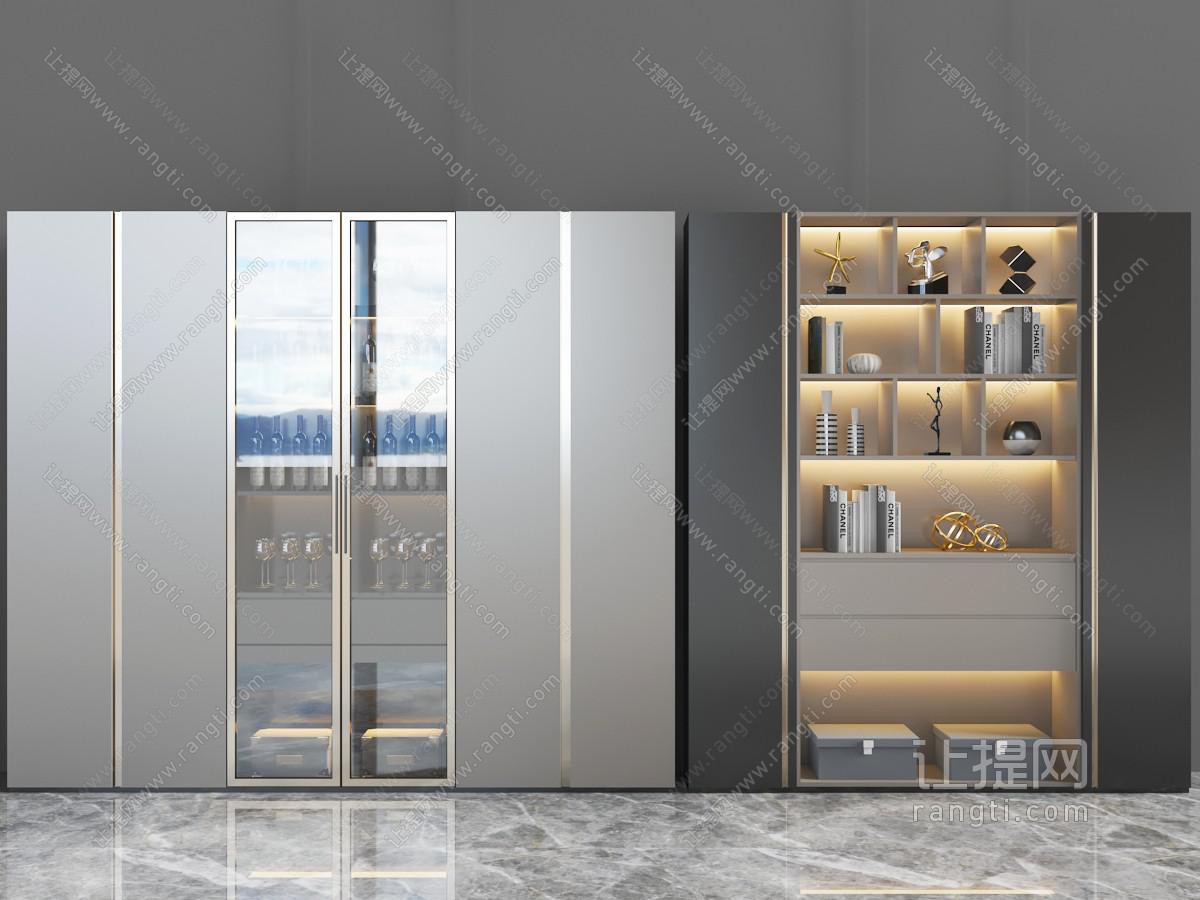 比士亚2020最新款简单大气的定制恒温酒柜效果图片-比士亞