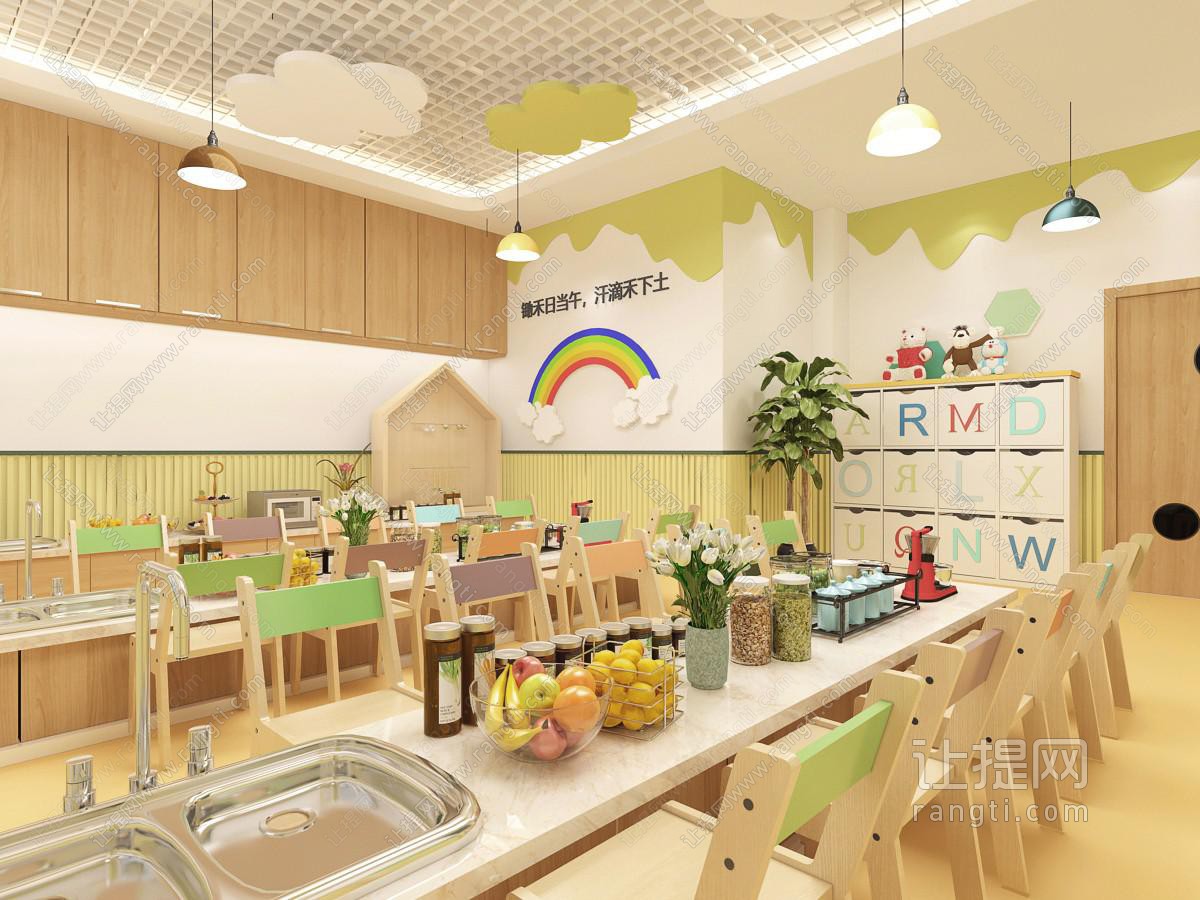儿童主题餐厅|空间|酒店餐饮设计|小巷i - 原创作品 - 站酷 (ZCOOL)