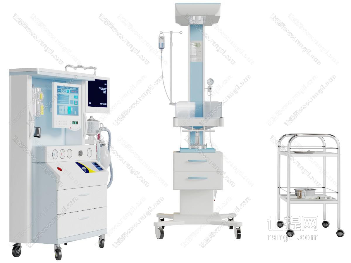 现代监护仪护理车医疗器械