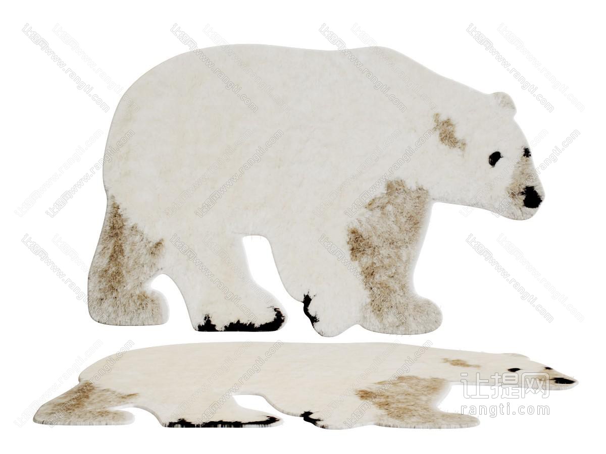 北极熊地毯