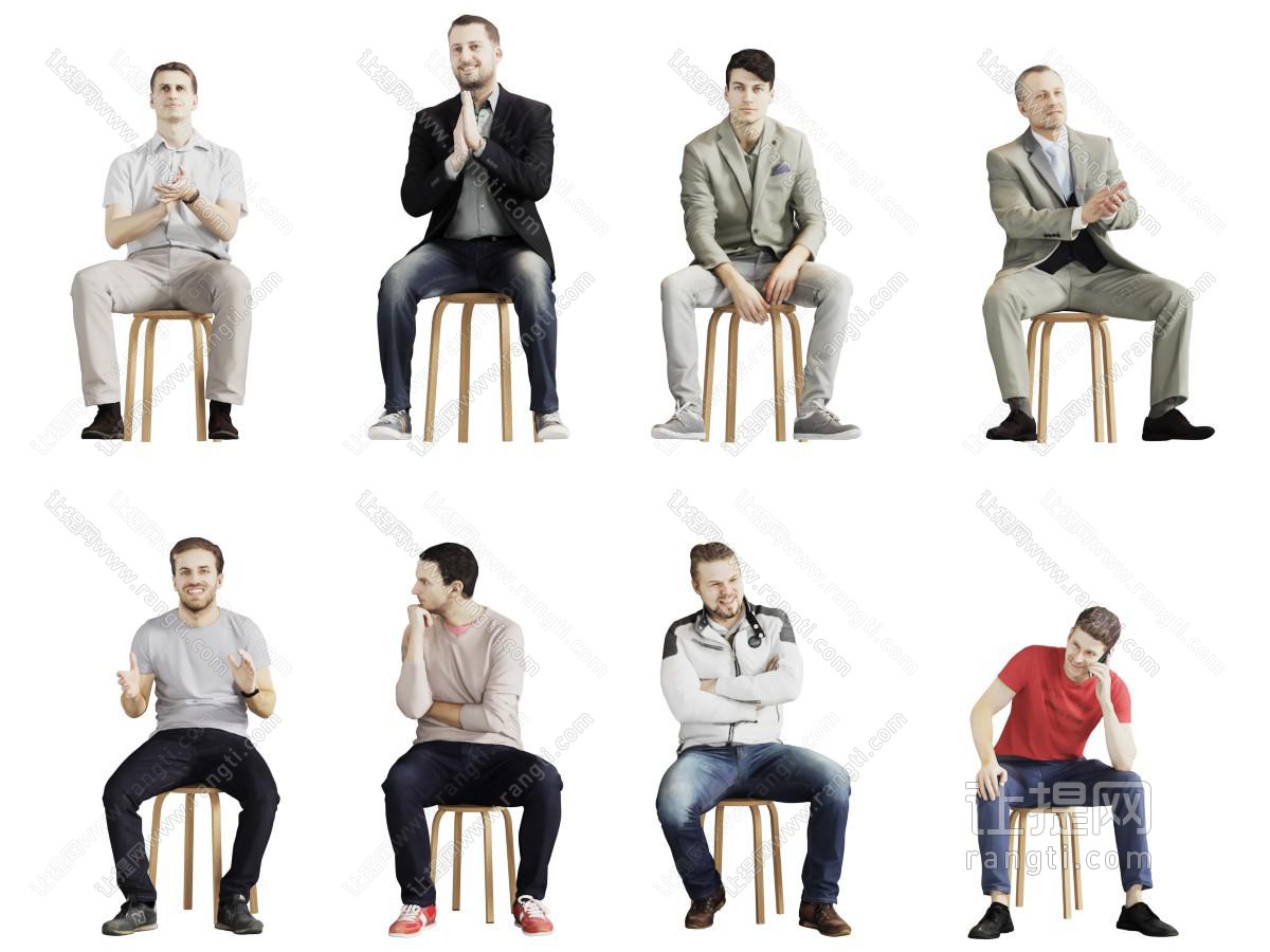 坐在凳子上素材-坐在凳子上图片-坐在凳子上素材图片下载-觅知网