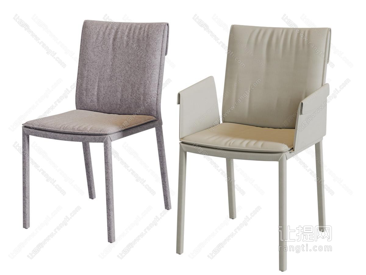 现代餐椅休闲椅子