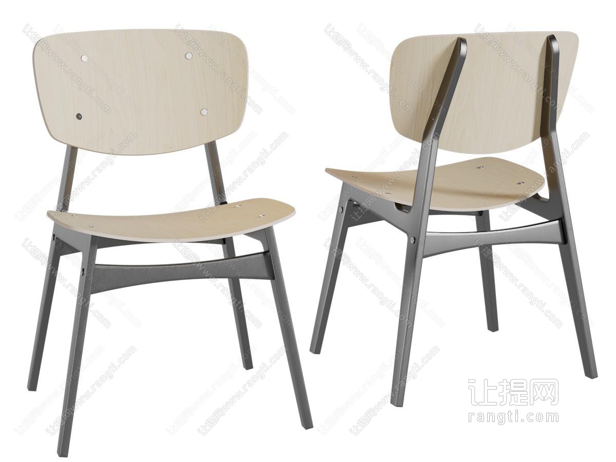 现代学生椅子休闲椅子