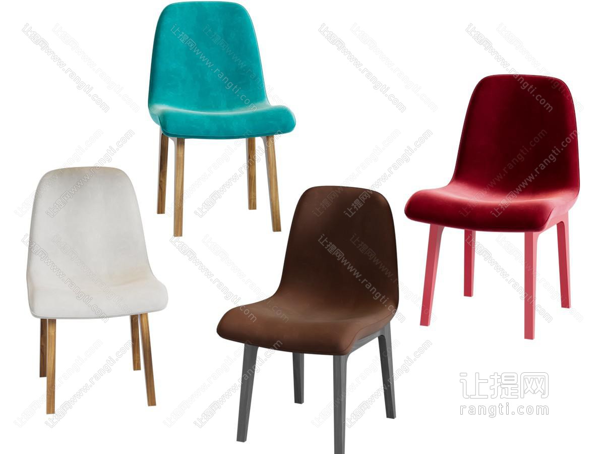 现代休闲椅子餐椅