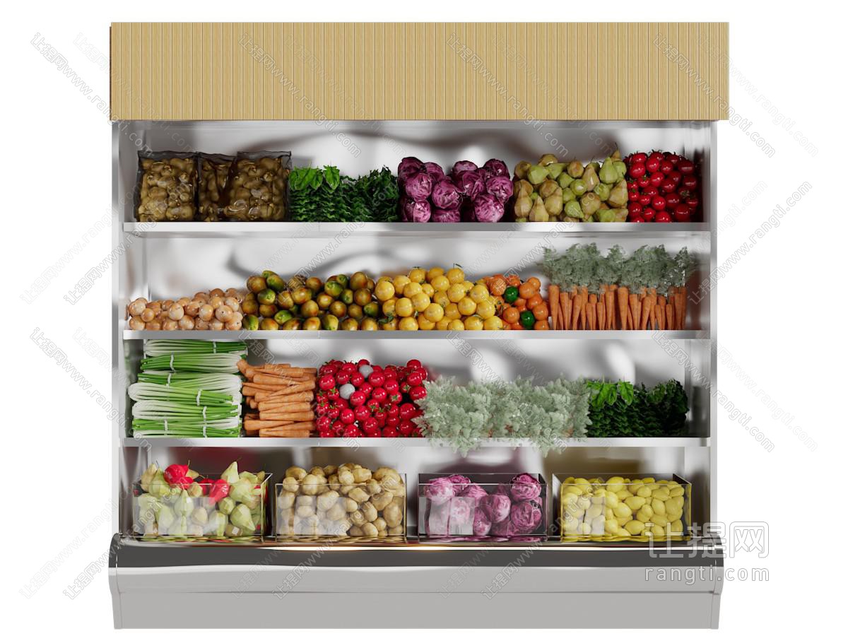 水果蔬菜生鲜保鲜冷藏柜