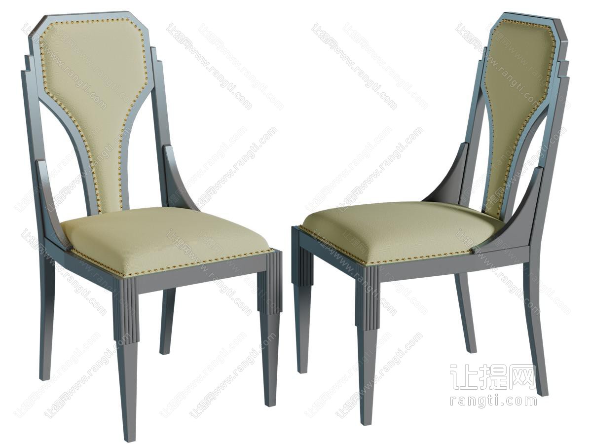 美式休闲椅子、餐椅