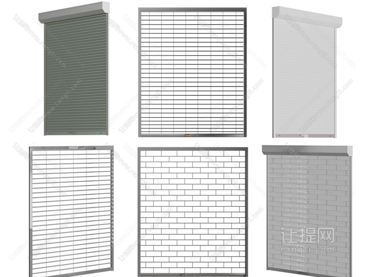现代窗户防护网、卷闸门