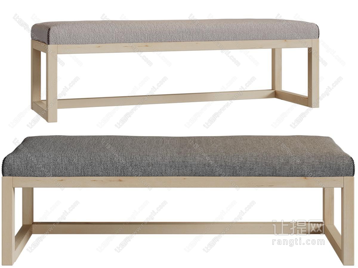 现代沙发凳子
