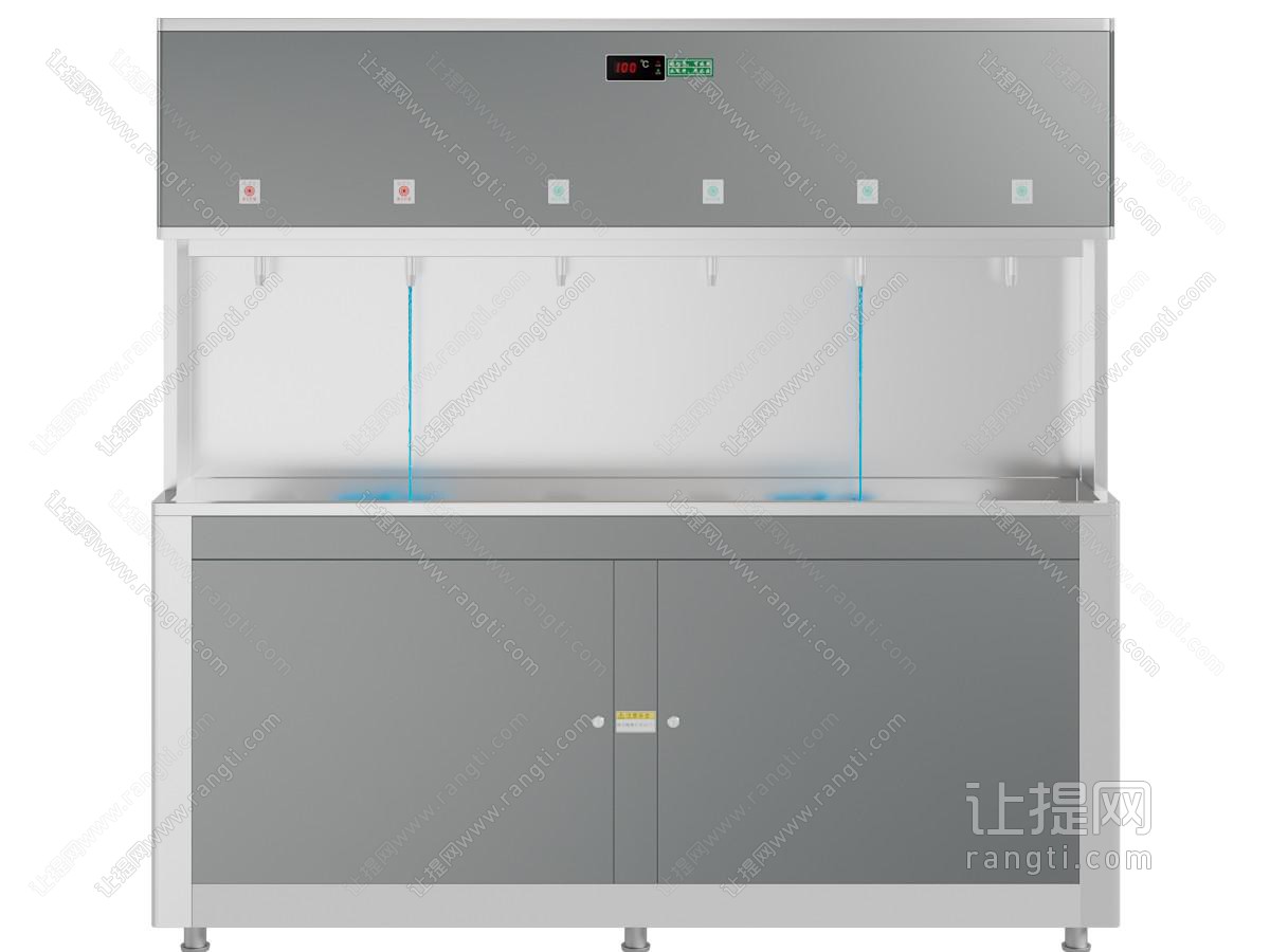 现代商务不锈钢热水器、饮水机