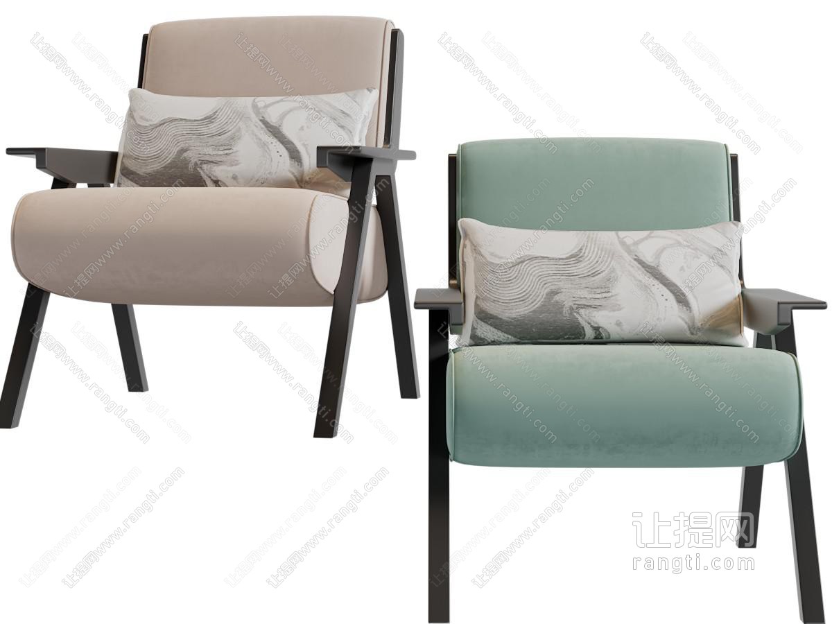 现代休闲沙发椅子
