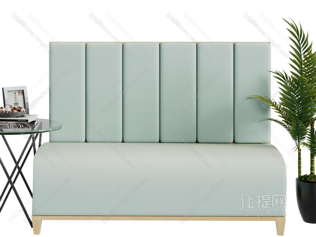 现代卡座、边几