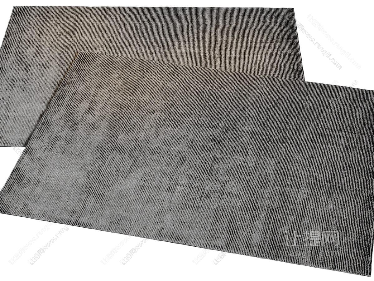现代长方形地毯
