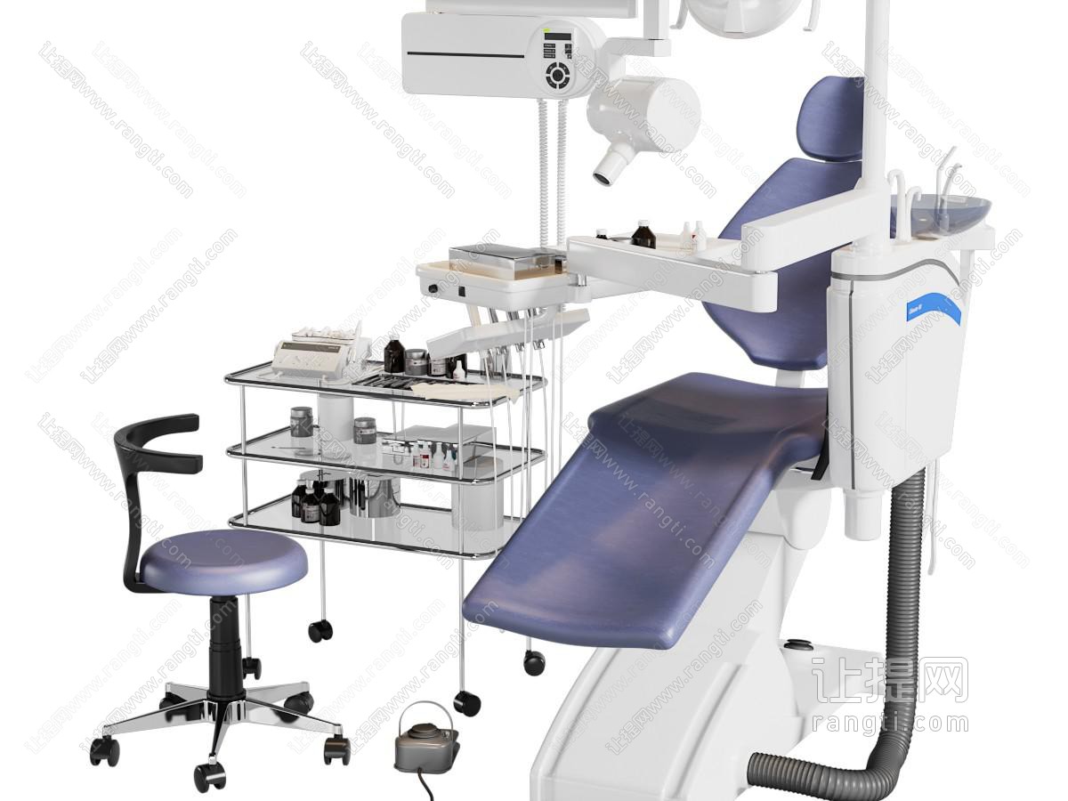 现代牙科椅、口腔牙床综合治疗椅