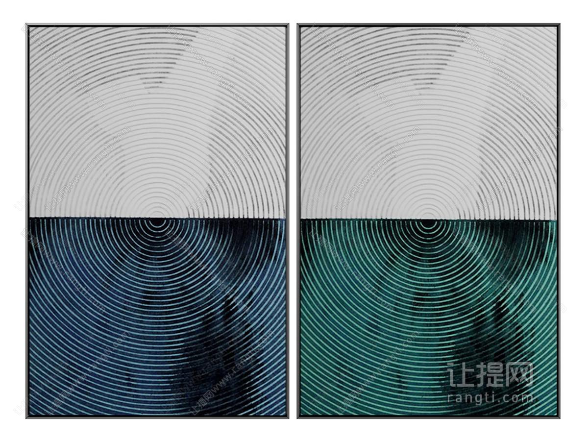 现代装饰挂画