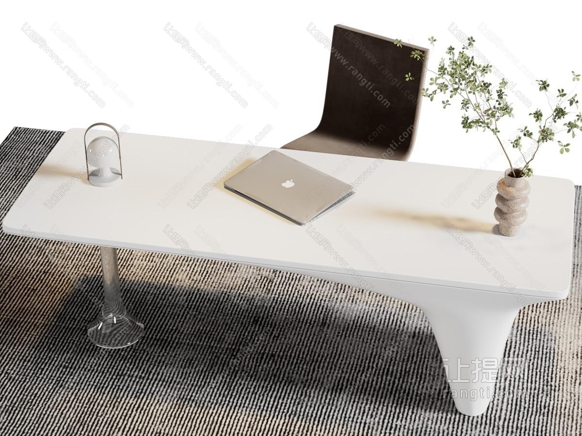 现代书桌椅组合