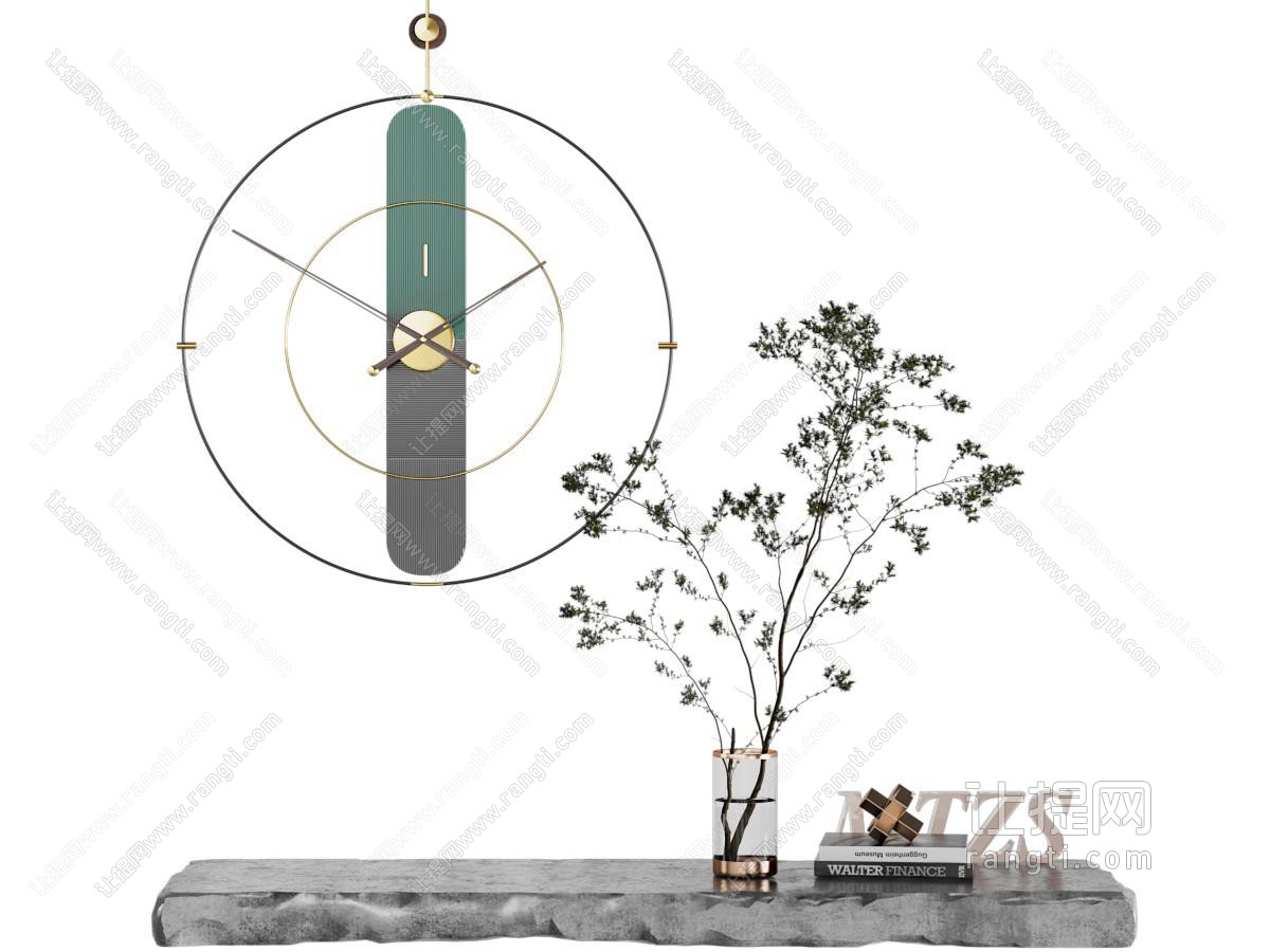 现代钟表墙饰挂件、桌面摆件