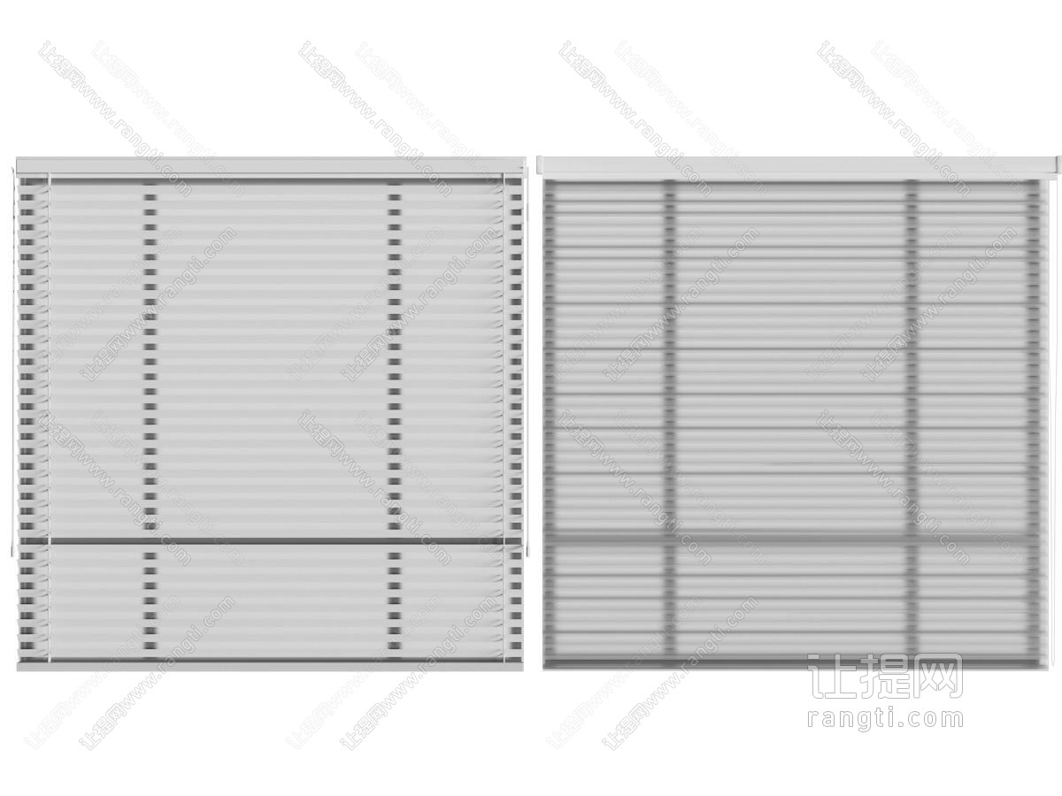 现代百叶窗帘