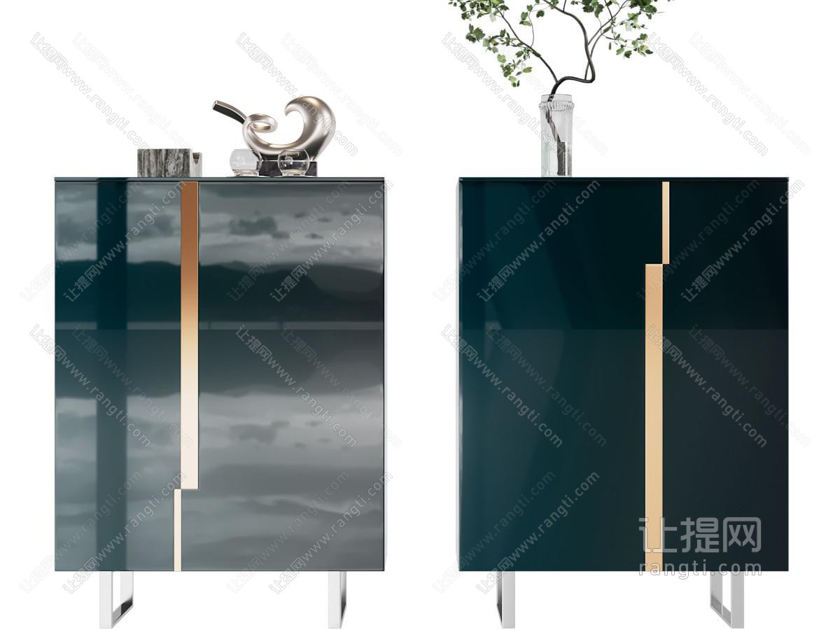现代玄关柜、边柜