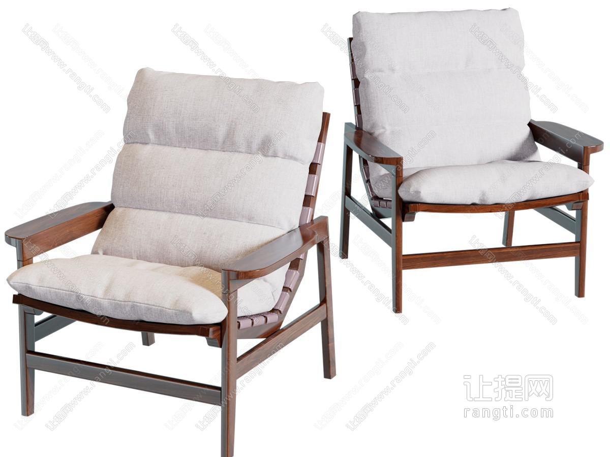 现代休闲椅子、沙发椅