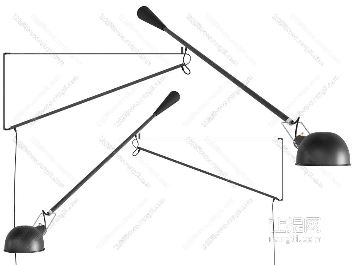现代可转方向的壁灯