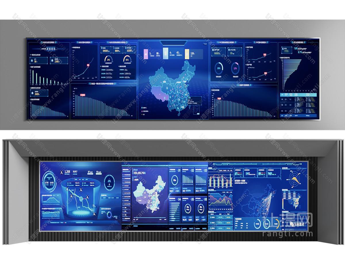 现代监控大屏、控制指挥中心显示屏