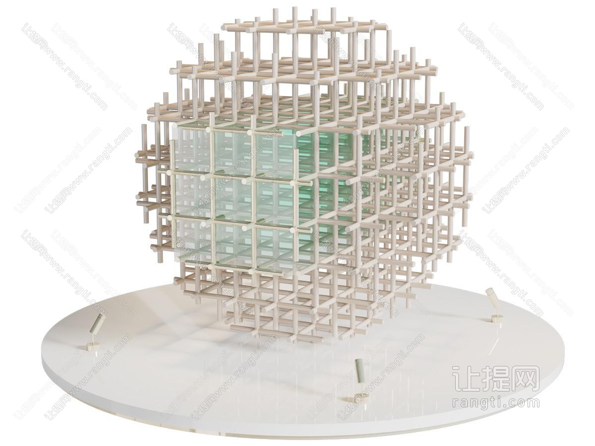 现代城市雕塑小品