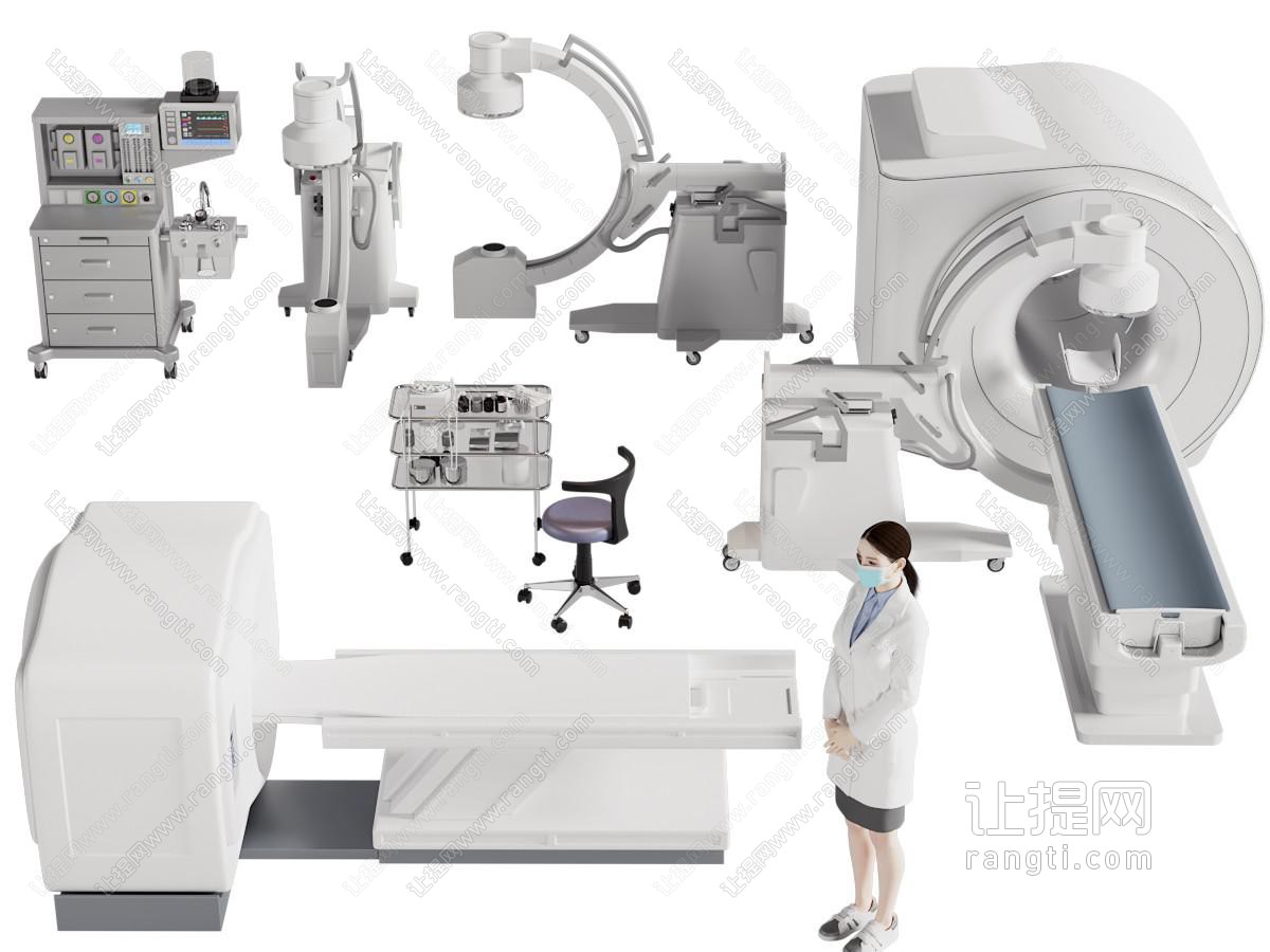 现代磁共振 CT 心电图 B超医疗器械