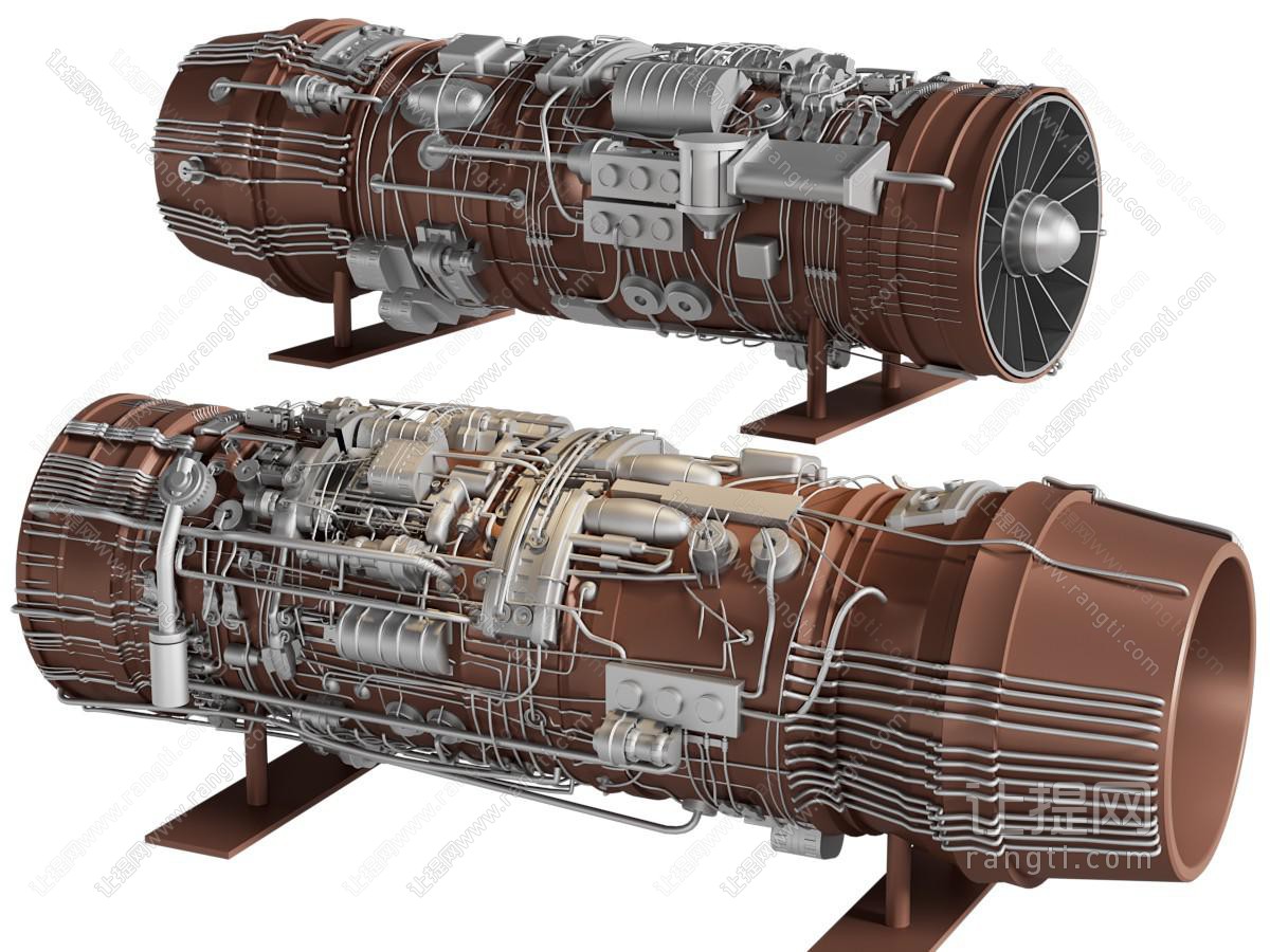 现代航空发动机 涡轮 工业设备
