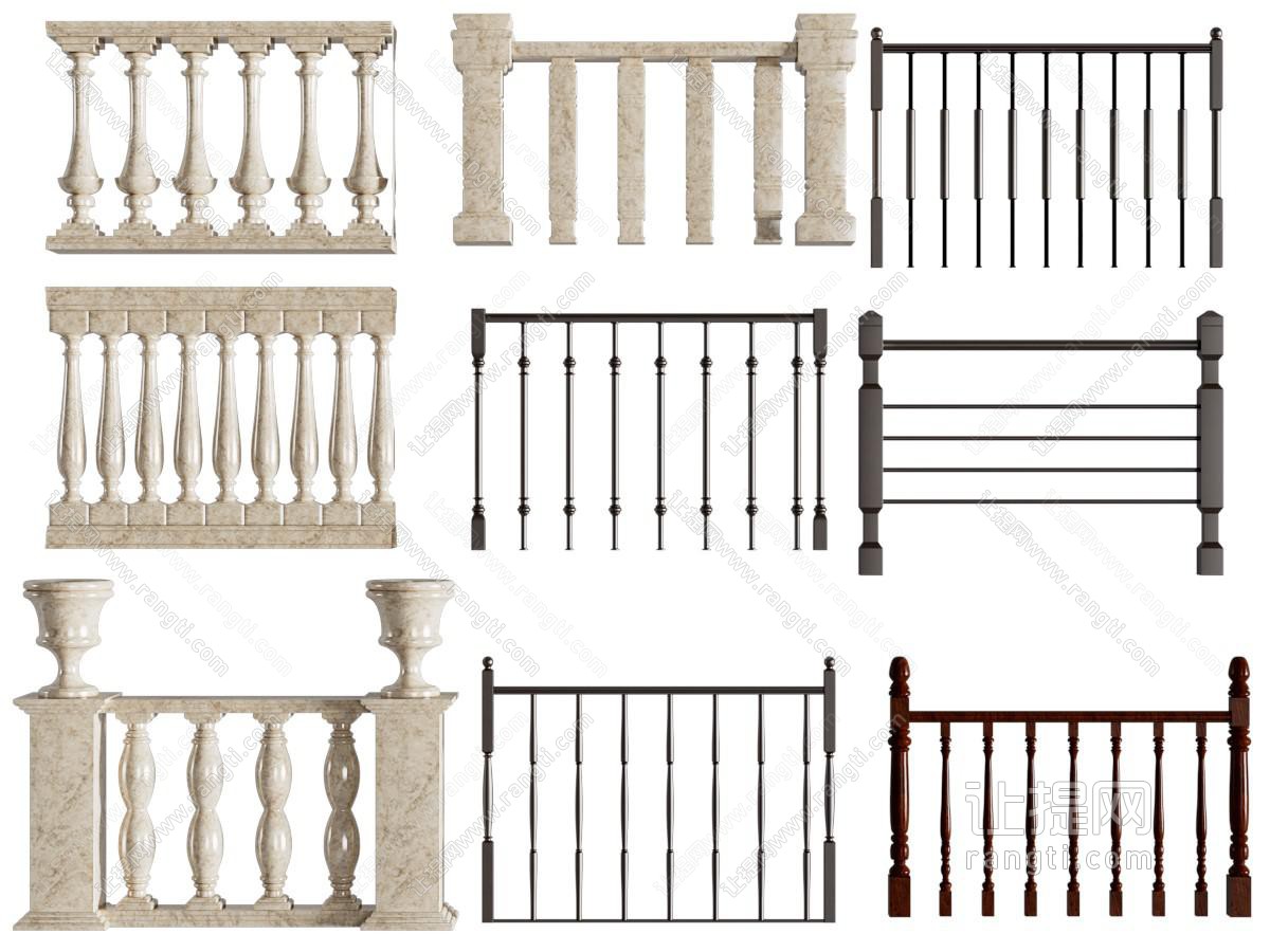 欧式栏杆、围栏、护栏