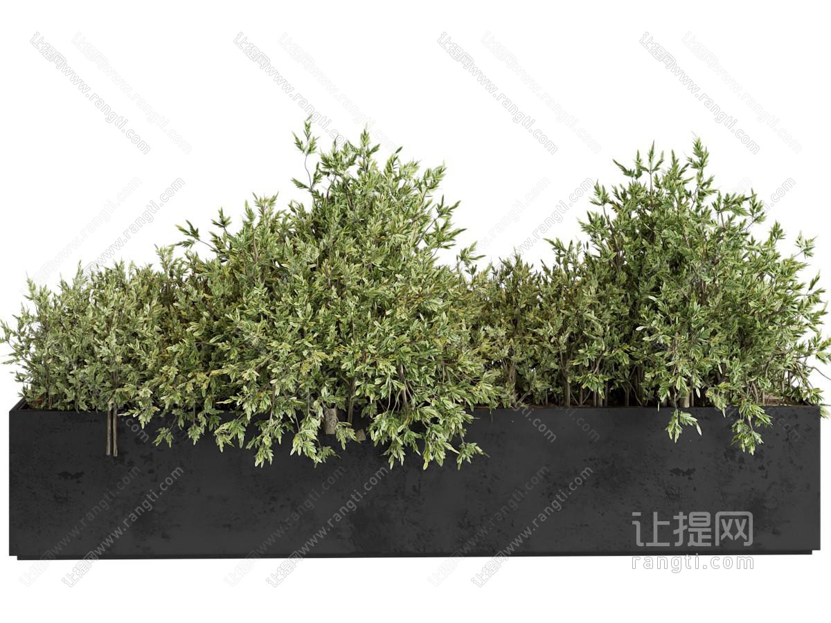 现代户外花坛花草植物景观园艺小品