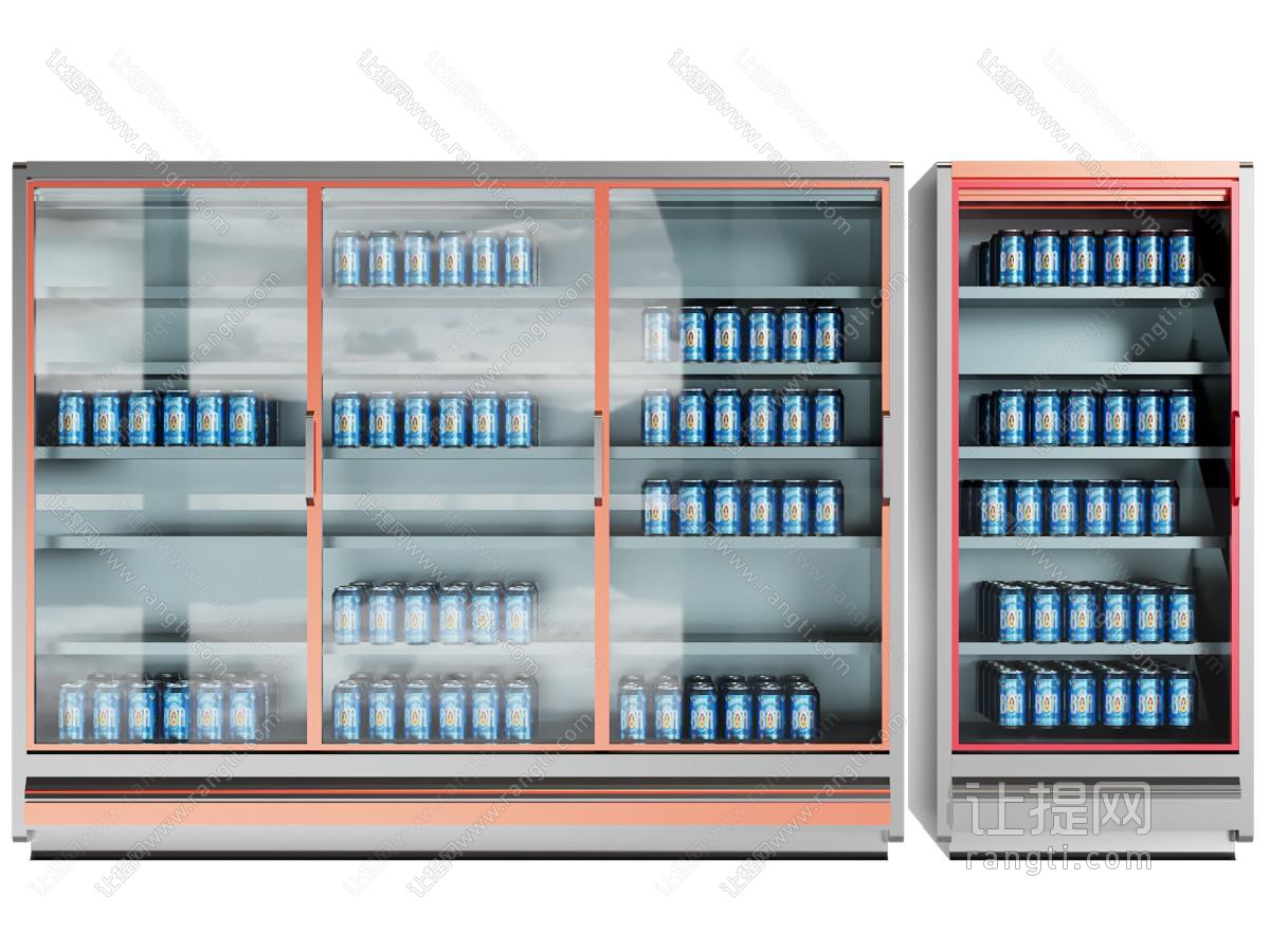 现代商用冰箱、冷饮柜、冰柜