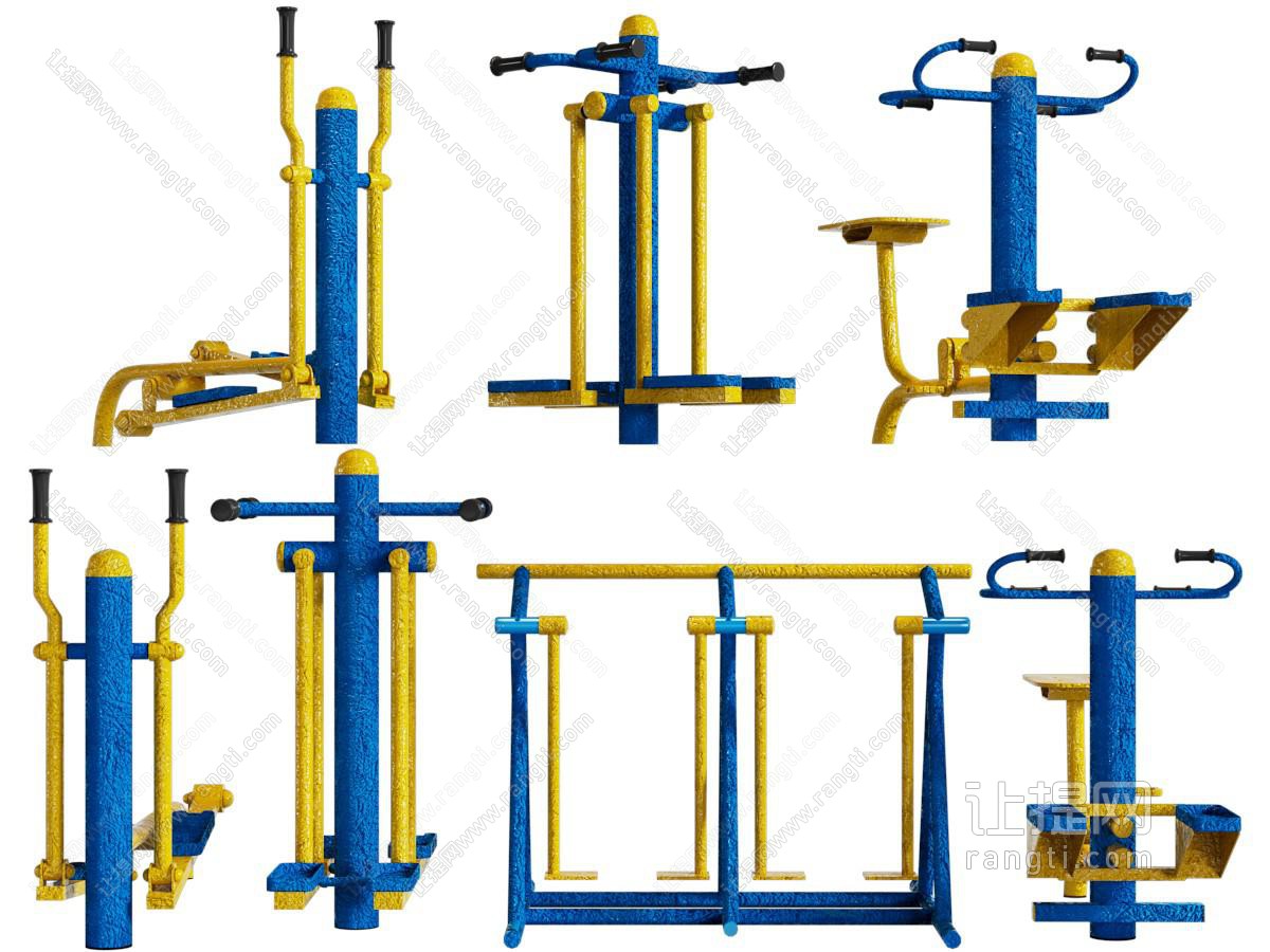 现代户外社区健身器材 体育设备