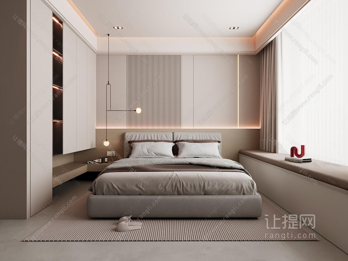 现代卧室