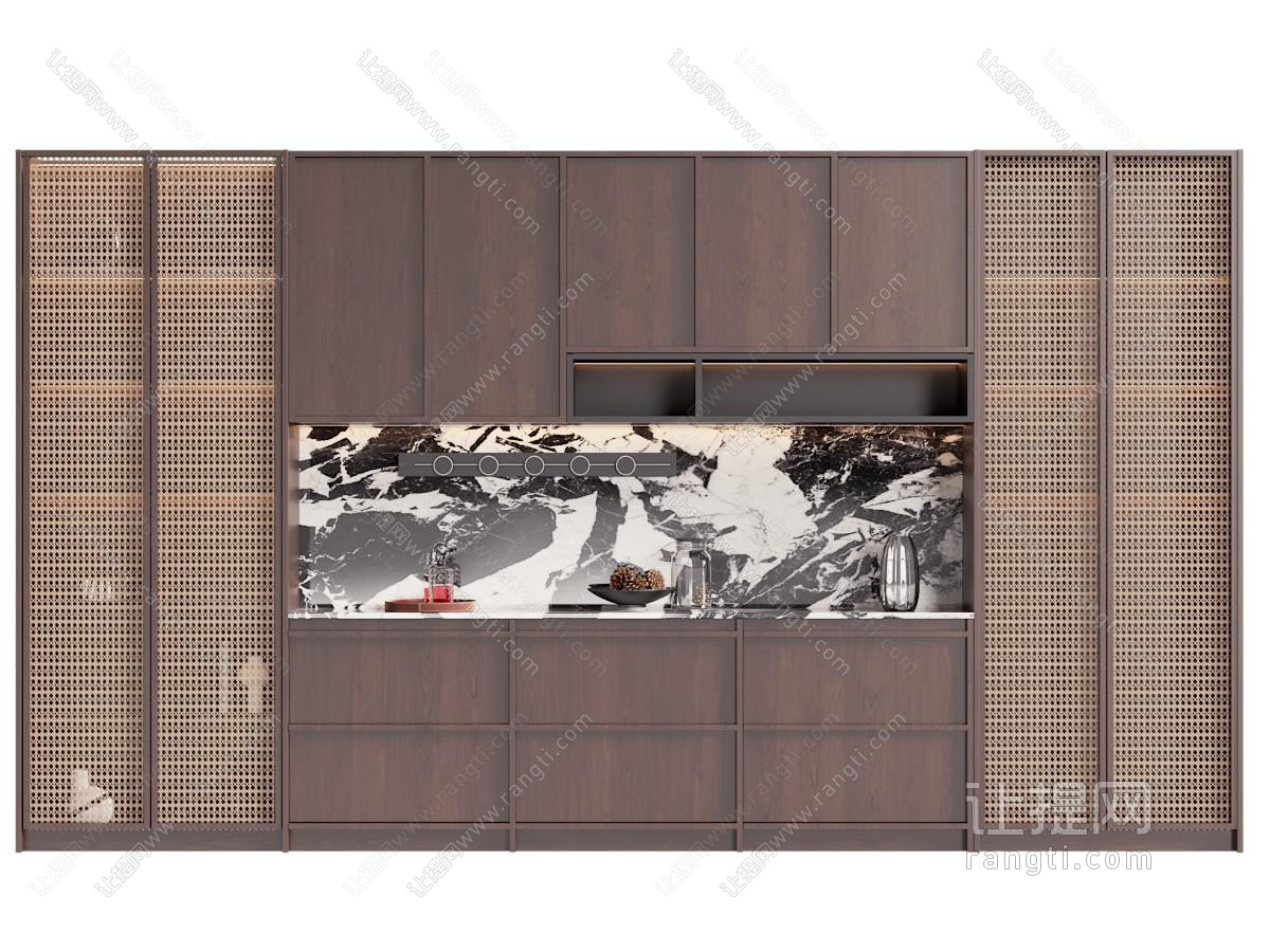 中古风酒柜