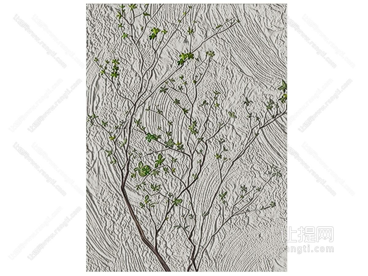 现代装饰挂画 肌理画