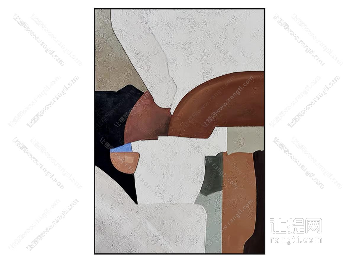现代抽象装饰挂画